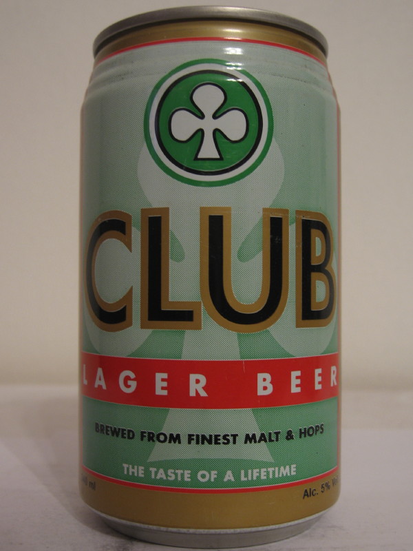 GHANA CLUB LAGER BEER (AL can)
