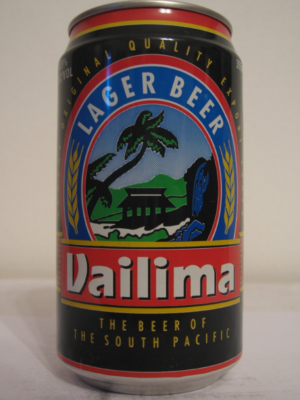 WEST SAMOA LAGER BEER Vailima (AL can)