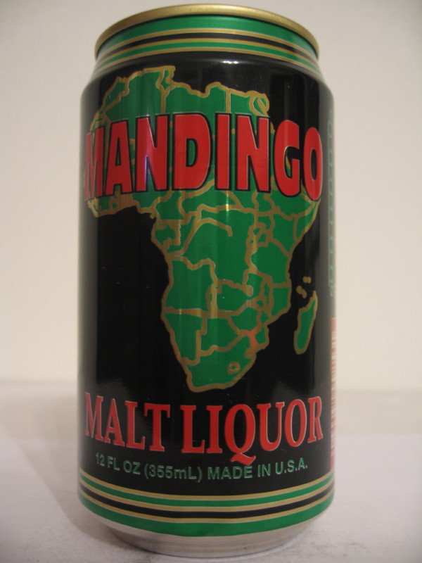 MALI MANDINGO MALT LIQUOR (AL can) (B/O) side 1