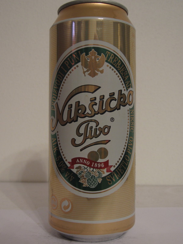MONTE NEGRO Niksicko Pivo (AL can) (B/O) side 1