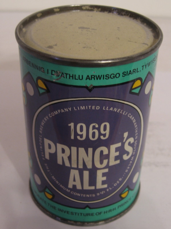 WALES PRINCE´S ALE (flat top) side 1
