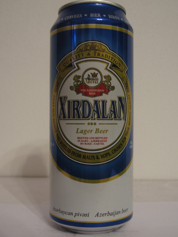 AZERBAJDZAN XIRDALAN Lager Beer (AL can) (B/O)