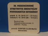 Medlešické PIVO burza Martin 2010 (modrý)