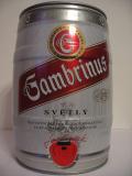Gambrinus SVĚTLÝ Jan Hlaváček pivovar Plzeň