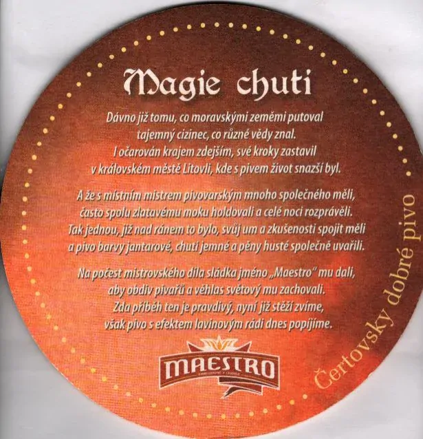 MAESTRO SVŮDNÉ POKUŠENÍ (PTVP-K-ab)
