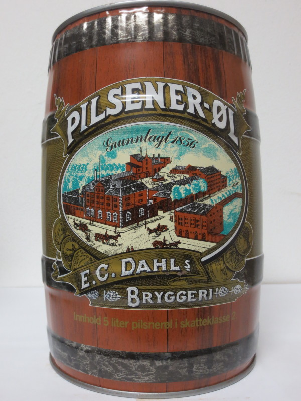 PILSNER-OL E.C. DAHLS BRYGGERI