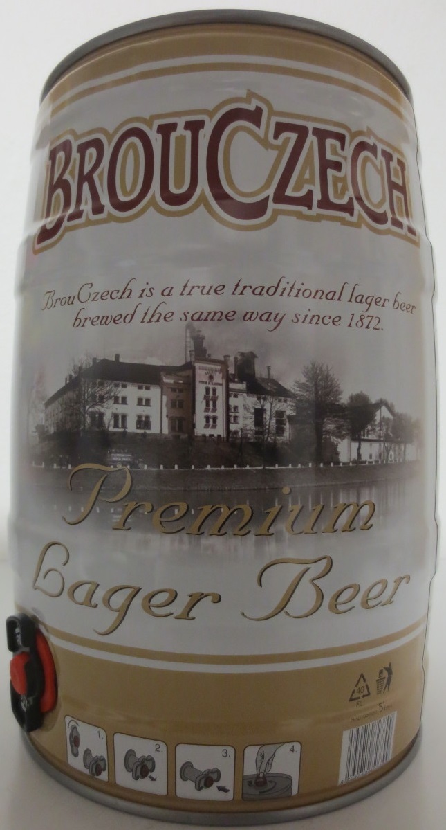BROUCZECH Premium Lager Beer č.1