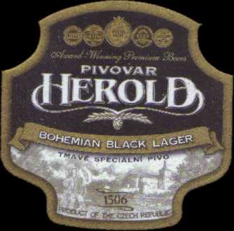 HEROLD BOHEMIAN BLACK LAGER TMAVĚ SPECIÁLNÍ PIVO - BOHEMIAN GRANÁT LAGER POLOTMAVÉ SPECIÁLNÍ PIVO (PTVP-S-ab) 