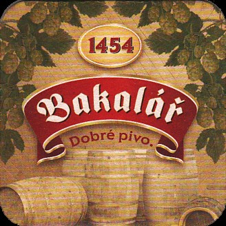 Bakalář Dobré pivo. Bakalář 1454 (rusky) (PTEX-Č-ab) 