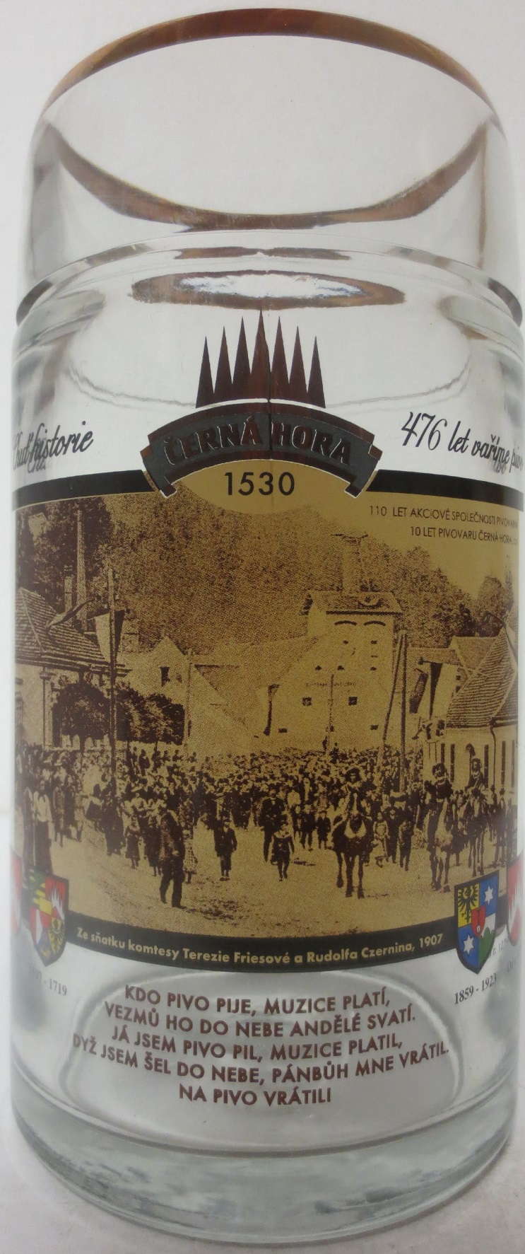 ČERNÁ HORA 1530 476 let vaříme pivo (1L) T