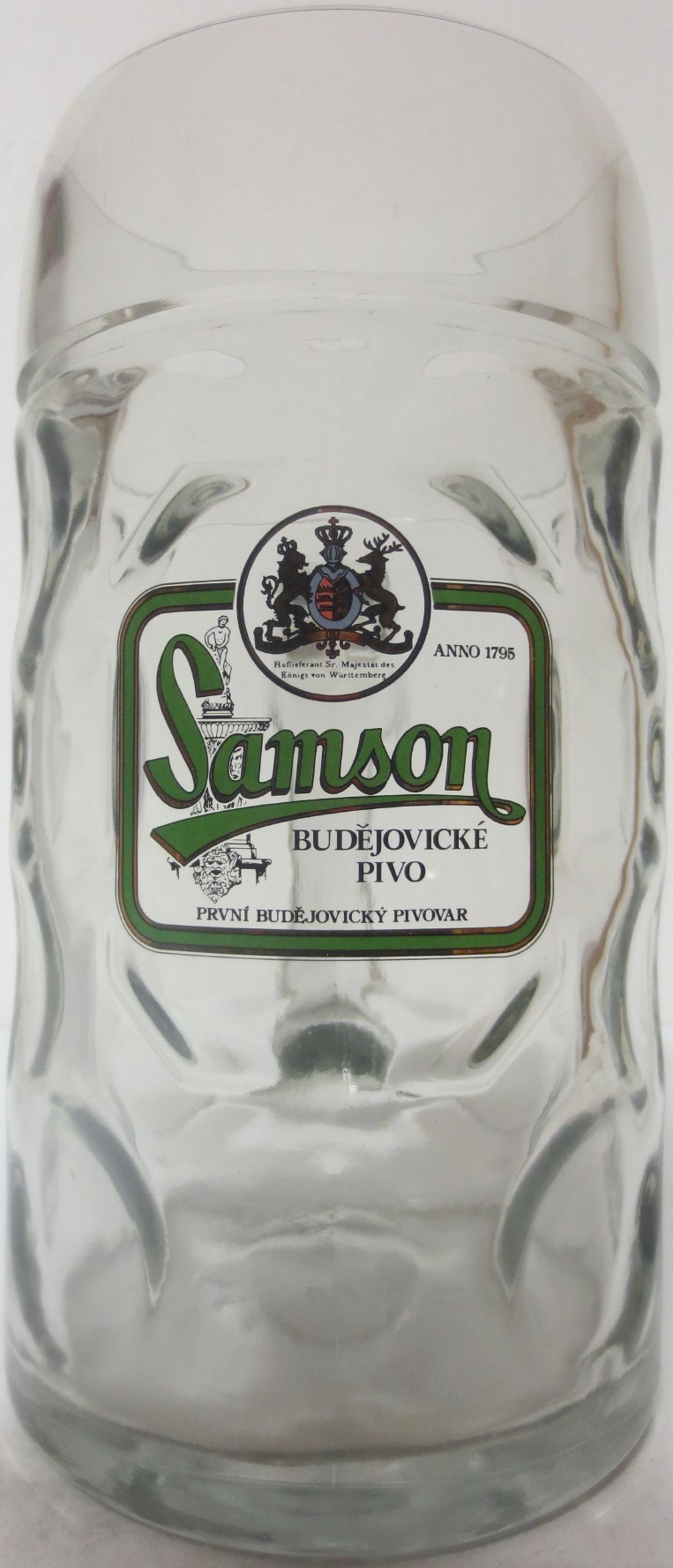 Samson BUDĚJOVICKÉ PIVO PRVNÍ BUDĚJOVICKÝ PIVOVAR (1L) I
