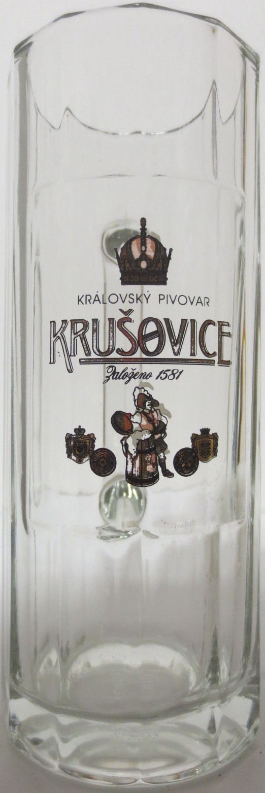 KRUŠOVICE KRÁLOVSKÝ PIVOVAR Založeno 1581 (0,5L) krýgl