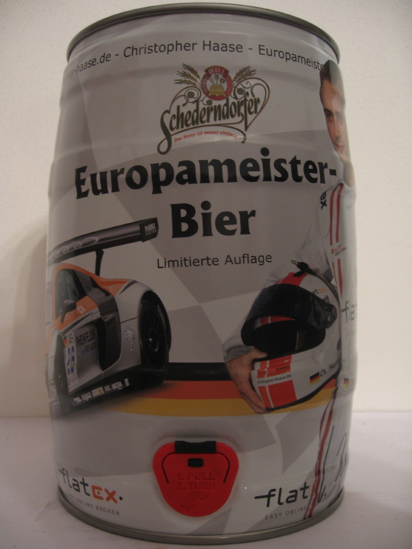 Schederndorfer Europameister-Bier (5L) Nr.1