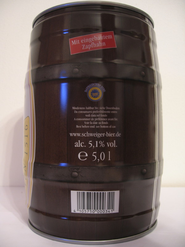 Schweiger Privatbrauerei HELLES EXPORT 