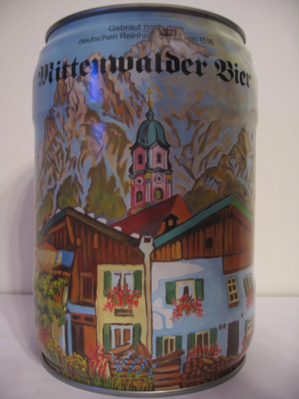 Mittenwalder Bier sommer motiv