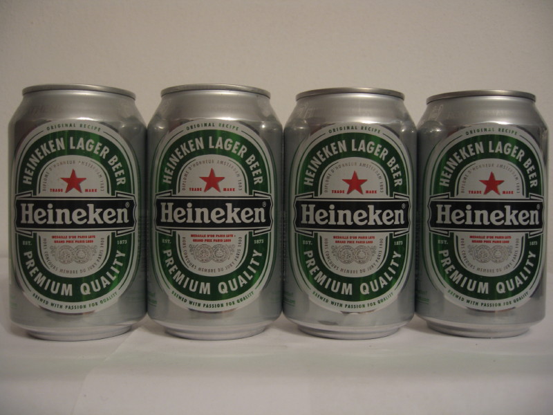 Heineken CHAMPIONS ROMA 2009 complete set (AL) (33cl) (B/O)