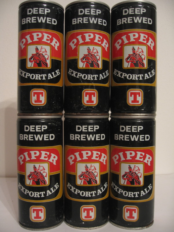 PIPER EXPORT ALE (6 cans set) from Scotland (44cl) (B/O)