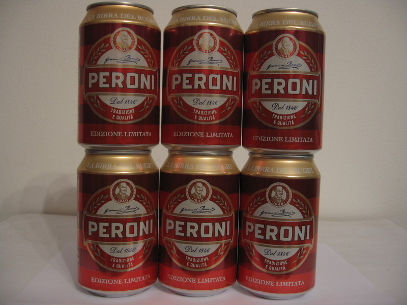 PERONI people (6 cans set) form Italy (33cl) (B/O)