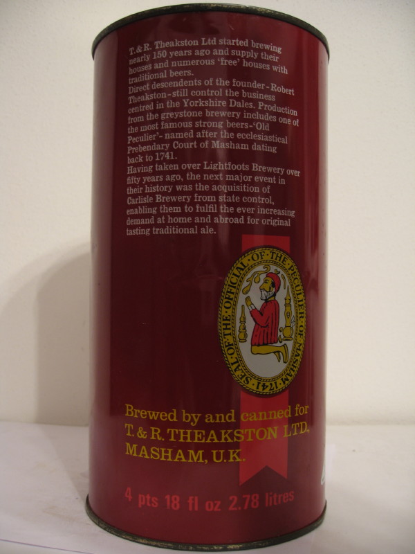 THEAKSTON BEST BITTER (278cl)