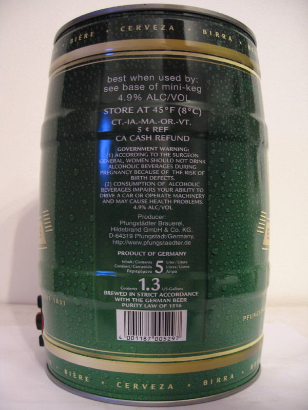 PFUNGSTADTER EDEL PILS Premium 