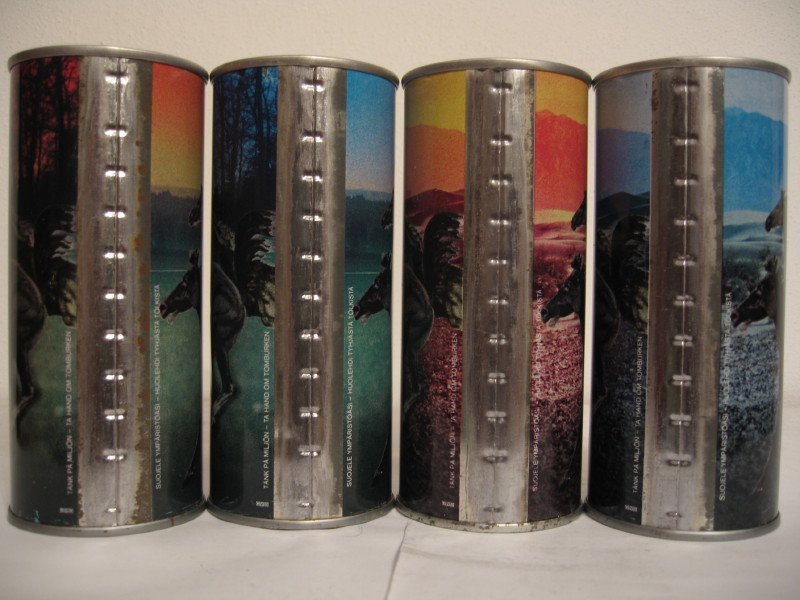 MUSTA HEVONEN III (4 cans set) from Finland (44cl) (T/O)