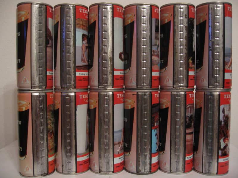 TENNENT´S SWEET STOUT Ann girls complete CS cans set from SCOTLAND (44cl)