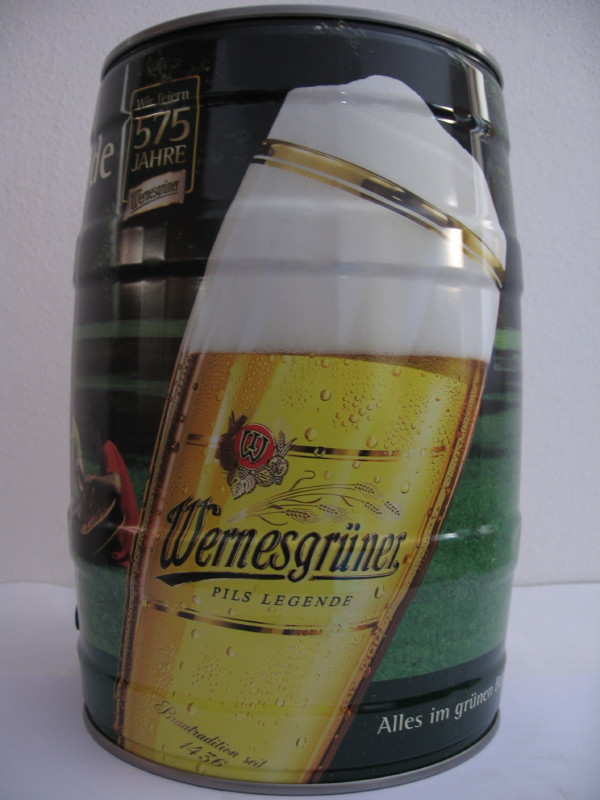 Jubiläumsrunde Wernesgrüner LIMITIERTE EDITION (5L) Nr.1 