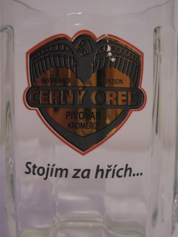 ČERNÝ OREL PIVOVAR KROMĚŘÍŽ Stojím za hřích.... (0,5L) Praha