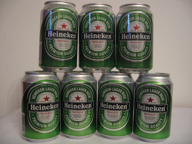 Heineken UEFA set from ITALY (33cl) (B/O)