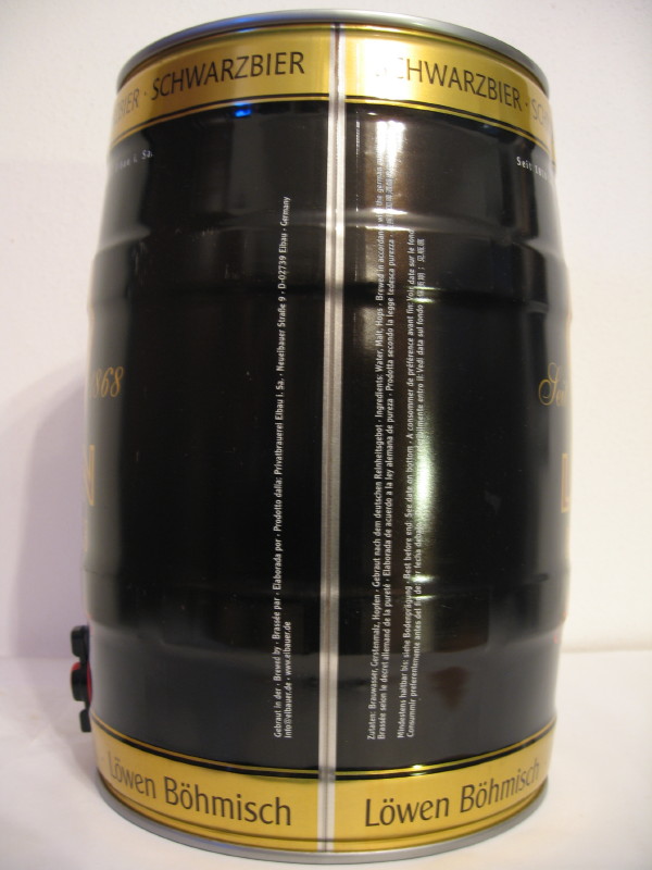 LÖWEN BÖHMISCH Schwarzbier (red) (5L) Nr.1