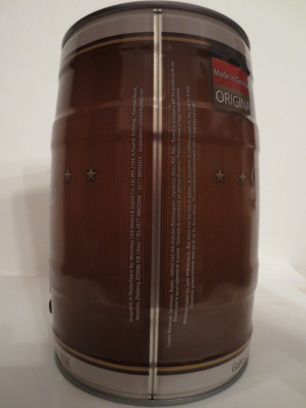 Leopold Helles Landbier BLOND (5L) Nr.1