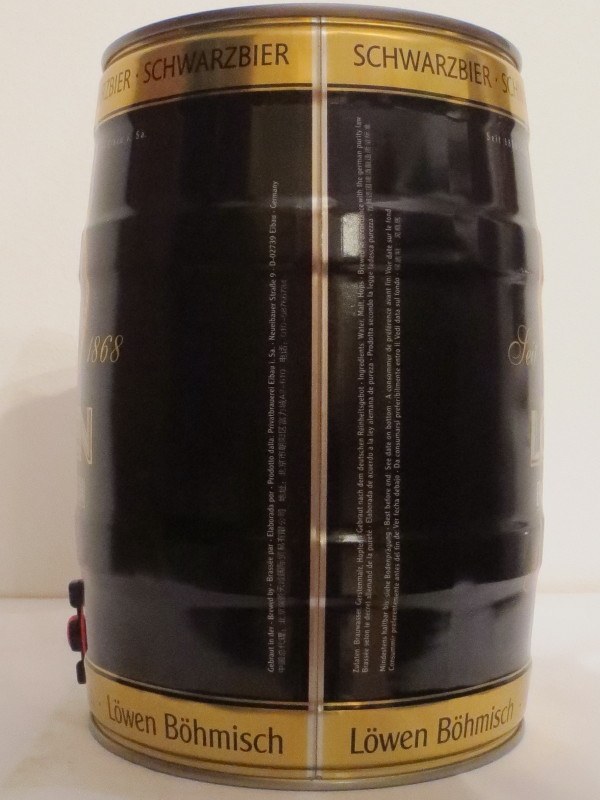 LÖWEN BÖHMISCH Schwarzbier (white) (5L) Nr.2 