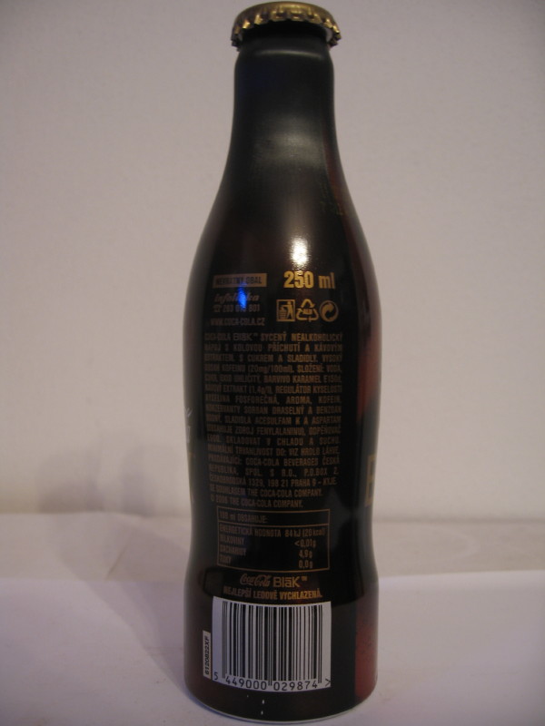 COCA COLA BLAK (25cl) (CZECH REPUBLIC)