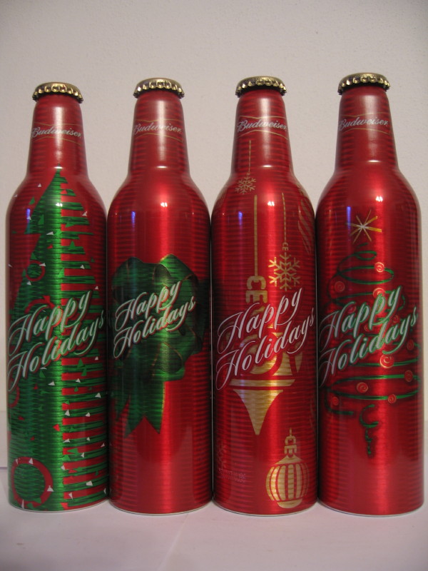 Budweiser CHRISTMAS 2007 complete set