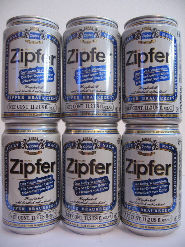 Zipfer HARLEY DAVIDSON (6 cans set) from Austria (33cl) (B/O)