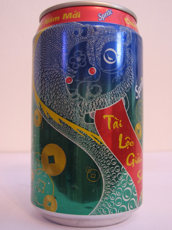 Sprite limited edition can from VIETNAM (33cl) 