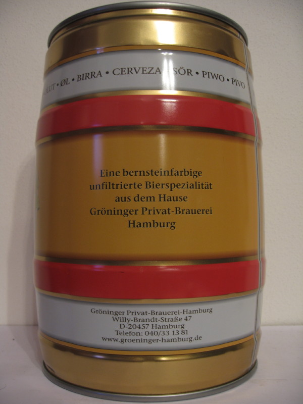 Gröninger Pils (5L) Nr.1 