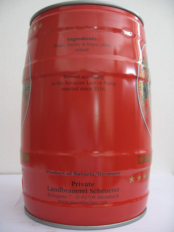 Moosbacher Since 1887 DARK WHEAT BEER