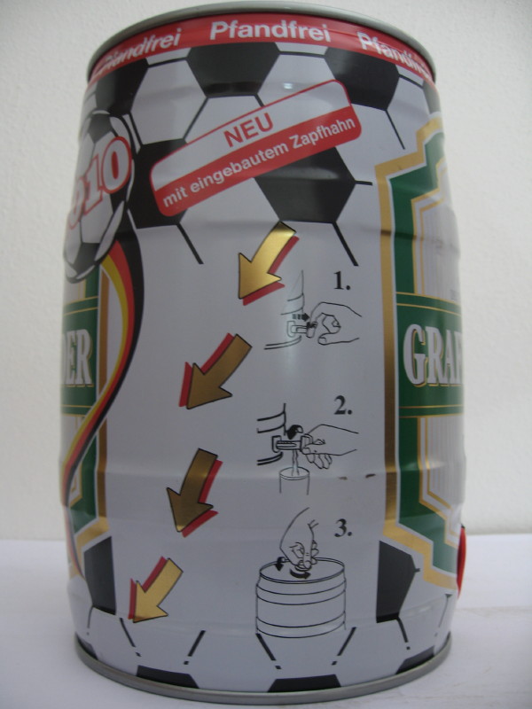GRAFENWALDER PILS football 2010 (5L) Nr.1
