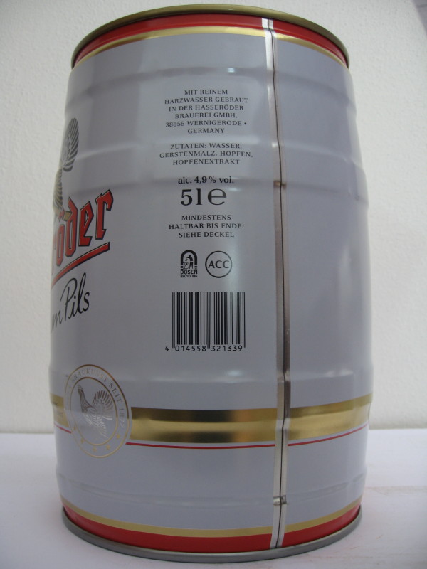 Hasseröder Premium Pils (5L) Nr.1 