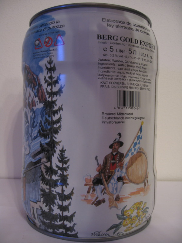 Mittenwalder Bier winter motiv
