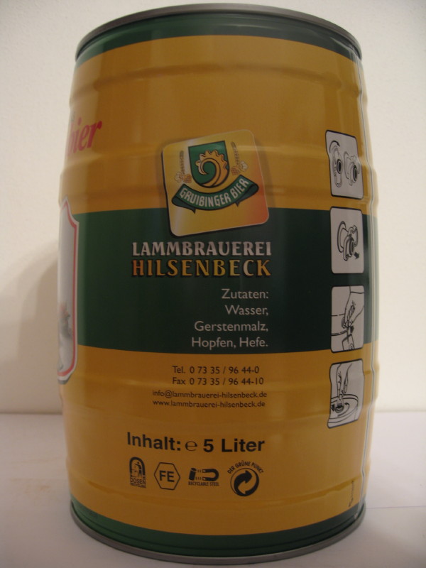 HILSENBECKs Brunnenbier naturtrub 