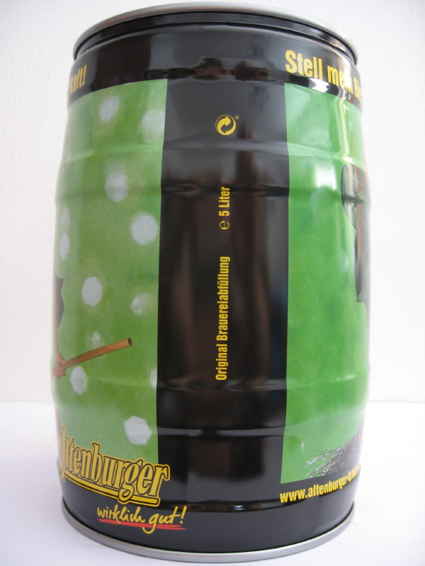 Altenburger girl as witch