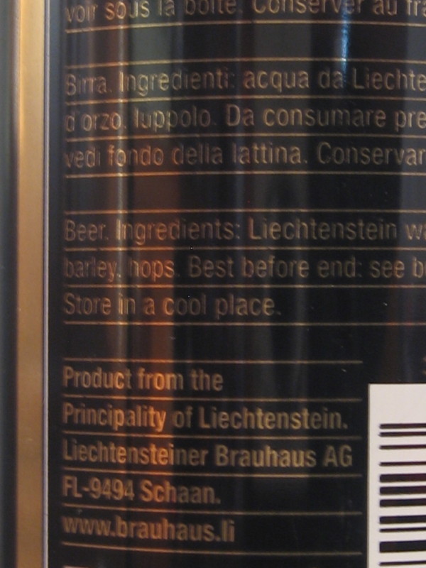 Lichtensteiner Brauhaus Krona (50cl) (B/O)