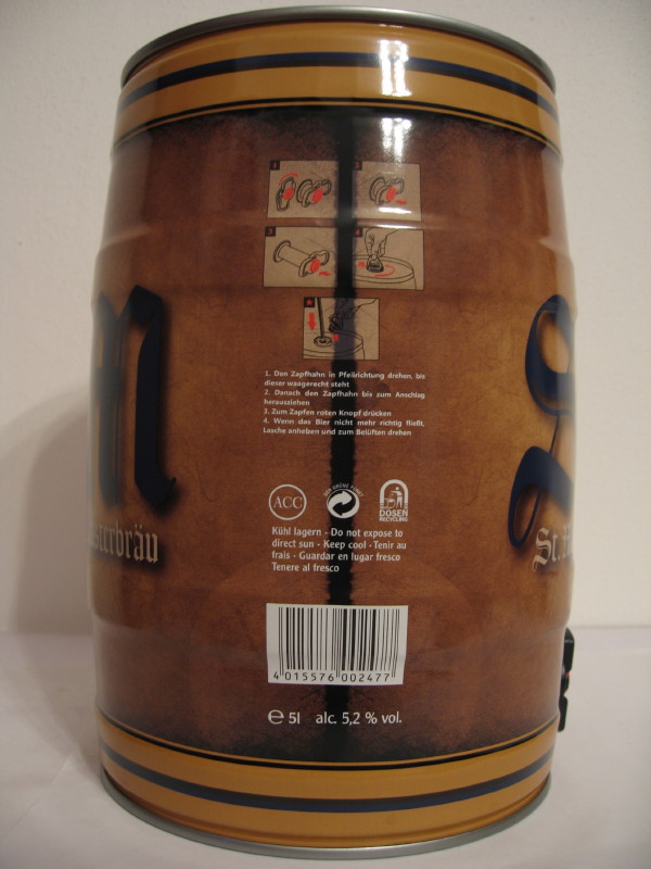 St. Marienthaler Klosterbräu Dunkel (5L) Nr.1