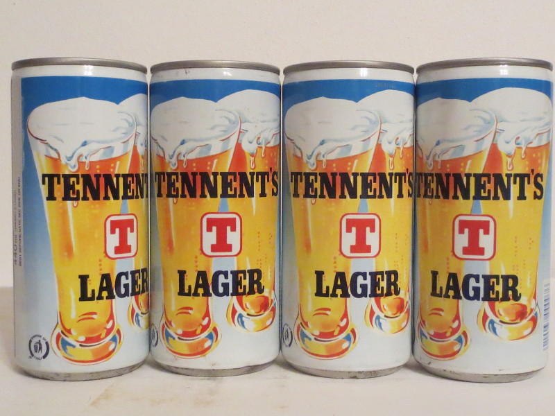 TENNENTS LAGER girls complete set from SCOTLAND (44cl) 