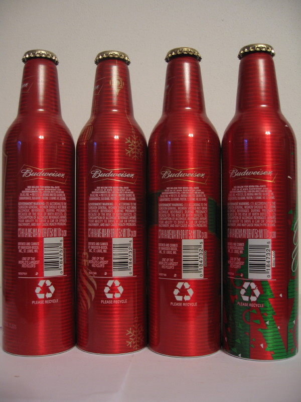 Budweiser CHRISTMAS 2006 complete set