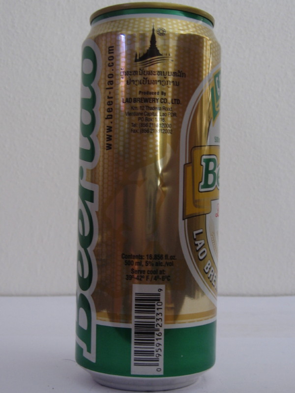 Beerlao LAGER BEER (50cl) (B/O)