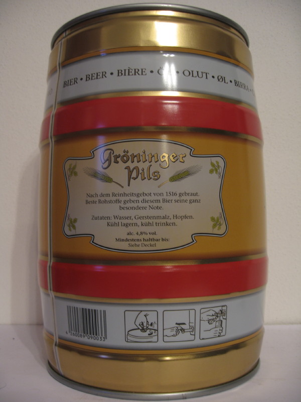 Gröninger Pils (5L) Nr.1 