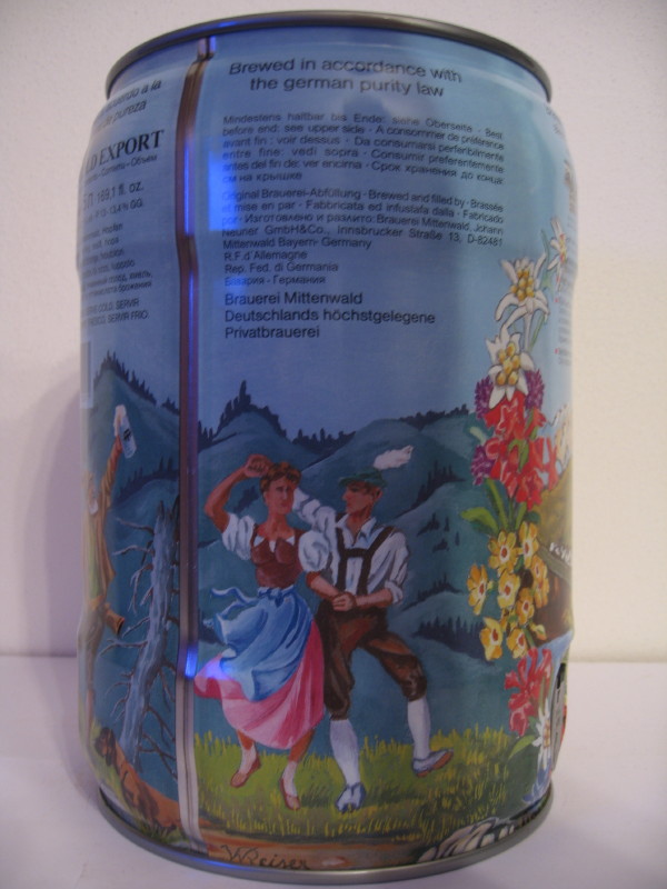 Mittenwalder Bier sommer motiv